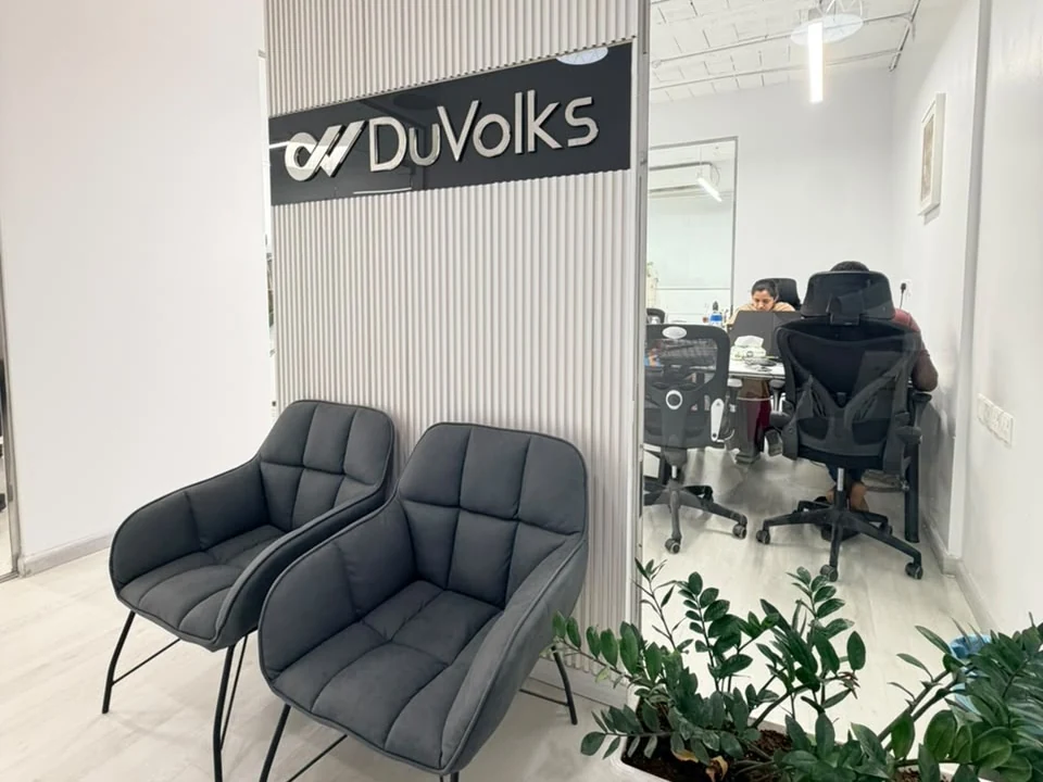 The actual DuVolks reception at the Riyadh office